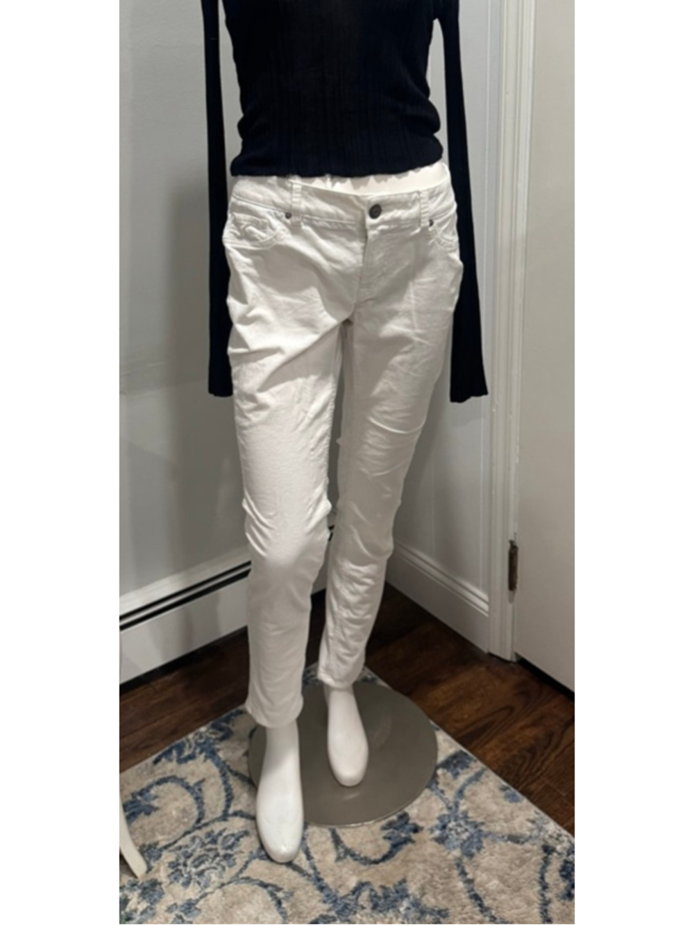 BRITISH KHAKI | Corduroy Skinny Pants Size 8